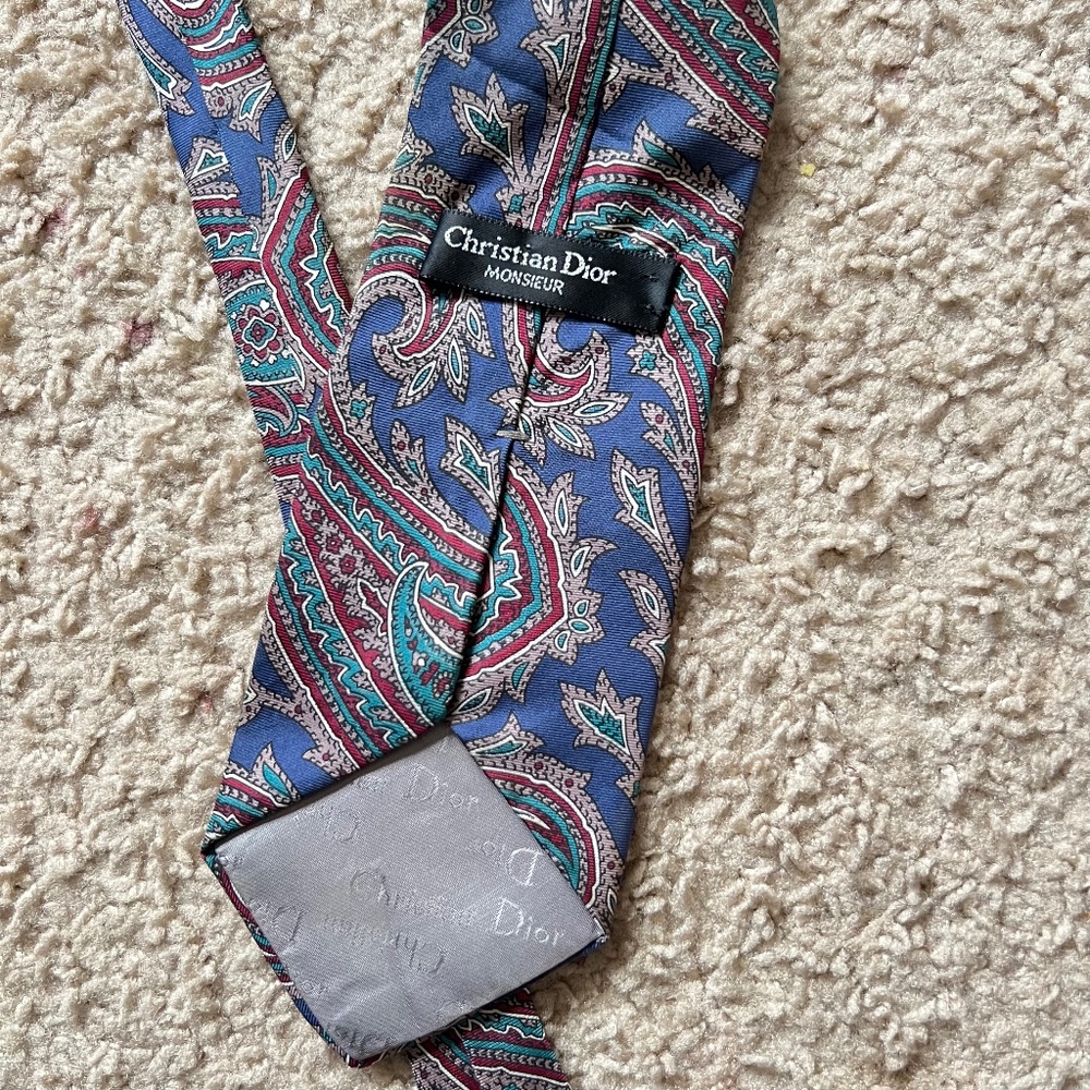 Christian dior tie
